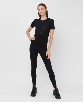 Moncler Leggings with logo print 8H00001899A6