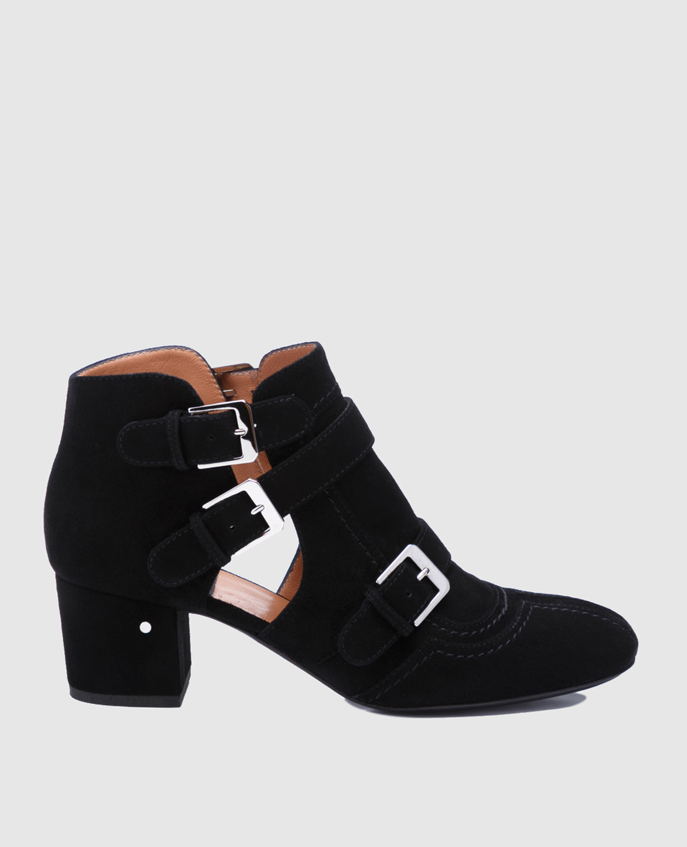 Sindy black suede ankle boots laurence dacade