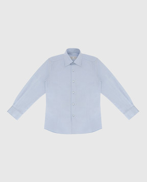 Stefano Ricci Children's blue shirt YC002317M1450