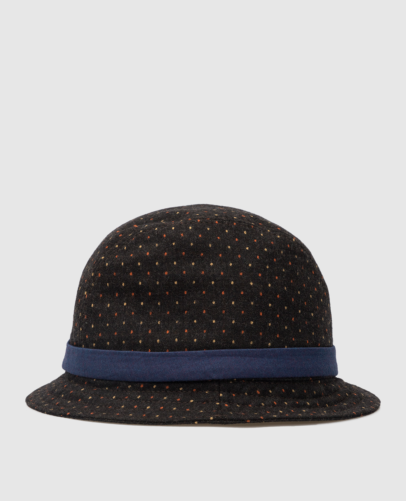 Patterned wool hat for children stefano ricci