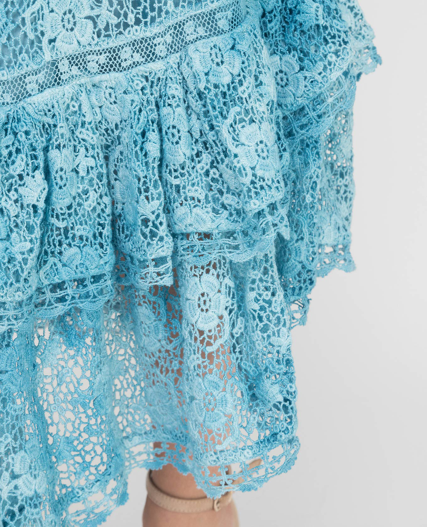 Jana openwork skirt with ruffles Love Shack Fancy 5
