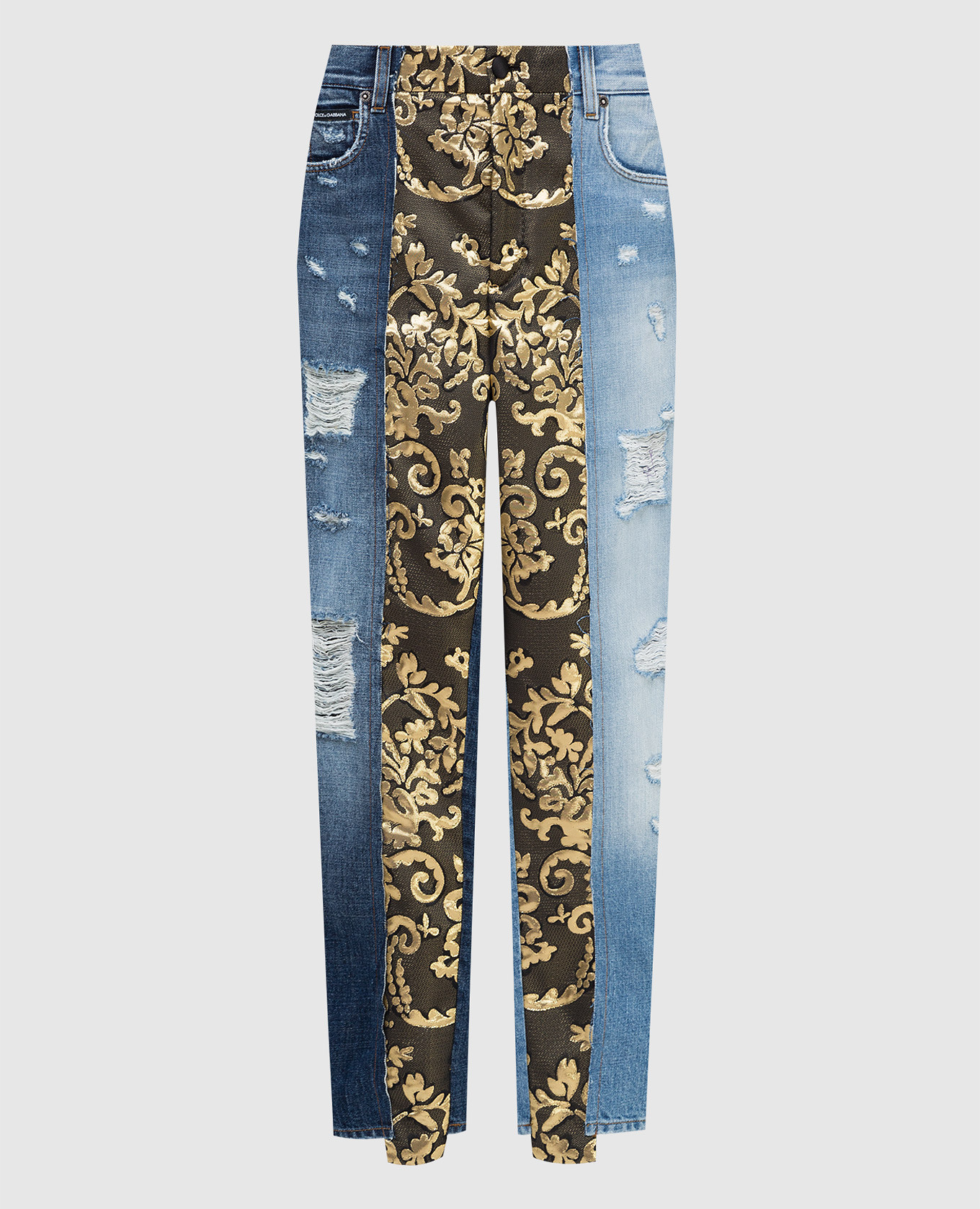 

Hole patchwork jeans Dolce&Gabbana, Blue