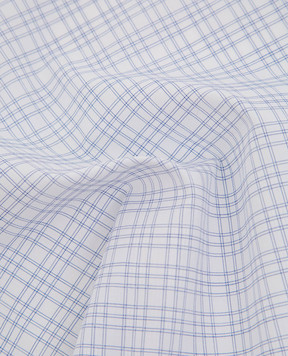 Stefano Ricci Children's white plaid scarf YFZ25COR1908