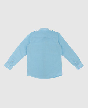 Stefano Ricci Children's blue shirt YC002742L1669