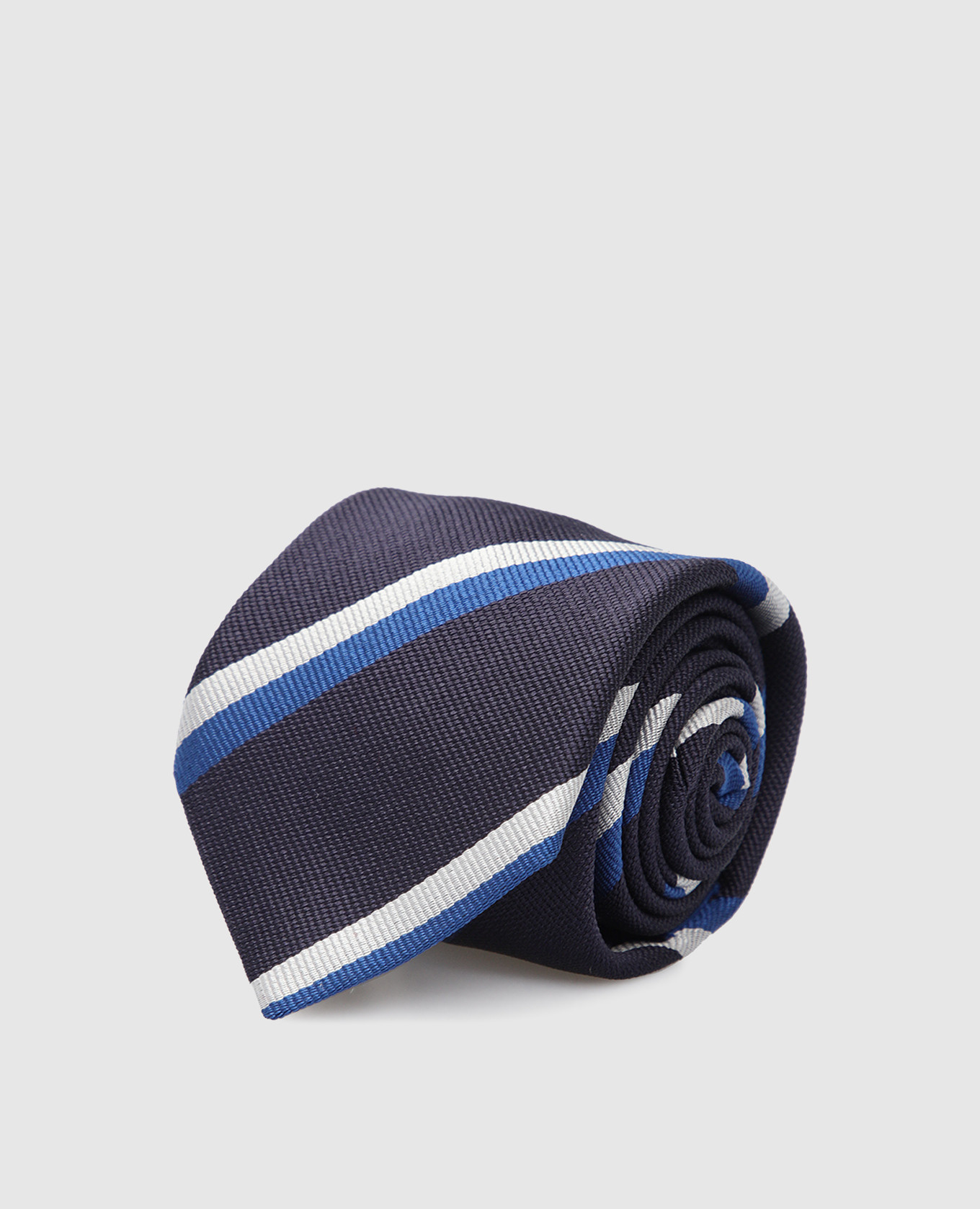 Children's striped silk tie stefano ricci