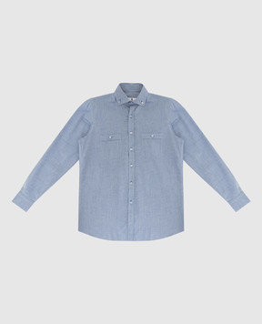 Stefano Ricci Children's jacquard shirt YC002319LJ1600