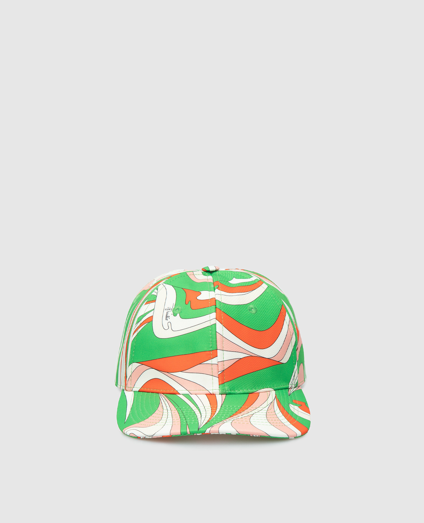 

Cap in Vortici print EMILIO PUCCI, Green
