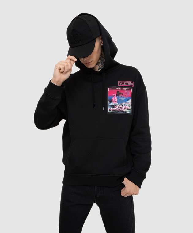 Valentino - Cap with VLogo Signature embroidery XY2HDA10BDL - shop
