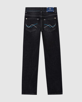 Stefano Ricci Children's distressed jeans YST92020501716