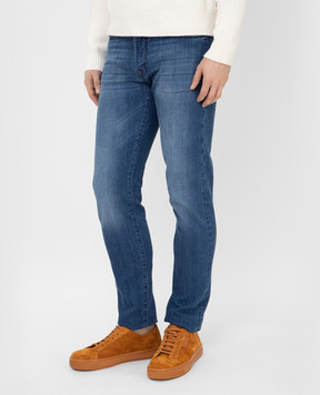 Marco Pescarolo Washed jeans NERANOM1844J02