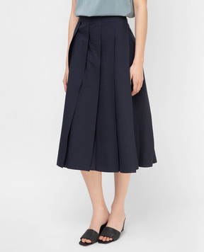 Brunello Cucinelli Navy blue skirt M0F79G2935