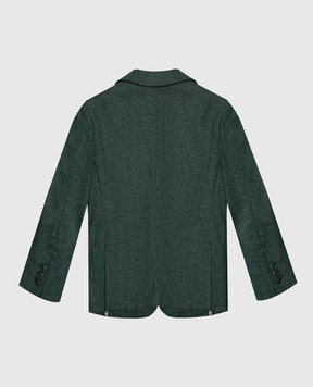 Stefano Ricci Children's green blazer Y1RSGD2200WCT800
