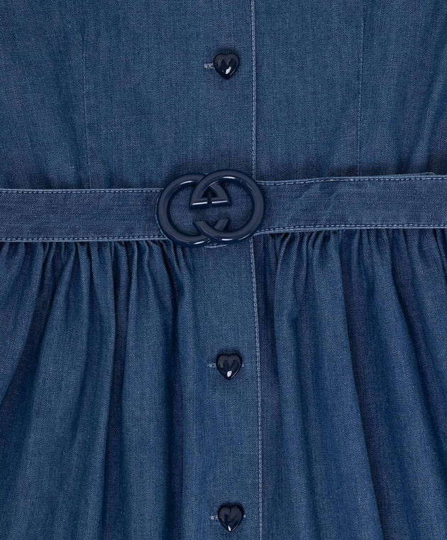 Gucci - Children's denim dress 643405XDBKW - shop with Denmark delivery  at Symbol