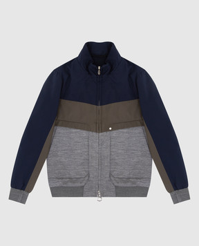 Stefano Ricci Children's jacket with contrasting inserts YDJ1100170PL001H