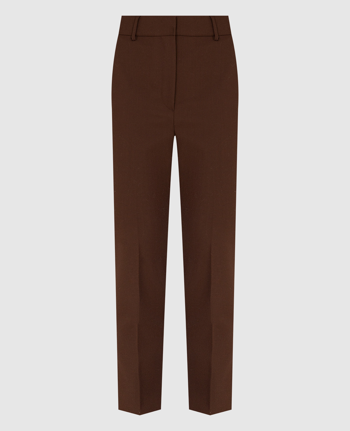 

Nazario slit wool trousers Max Mara Sportmax, Brown