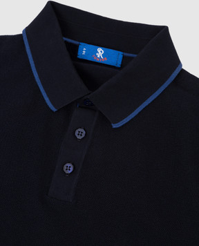 Stefano Ricci Children's dark blue polo KY12017P03Y20152