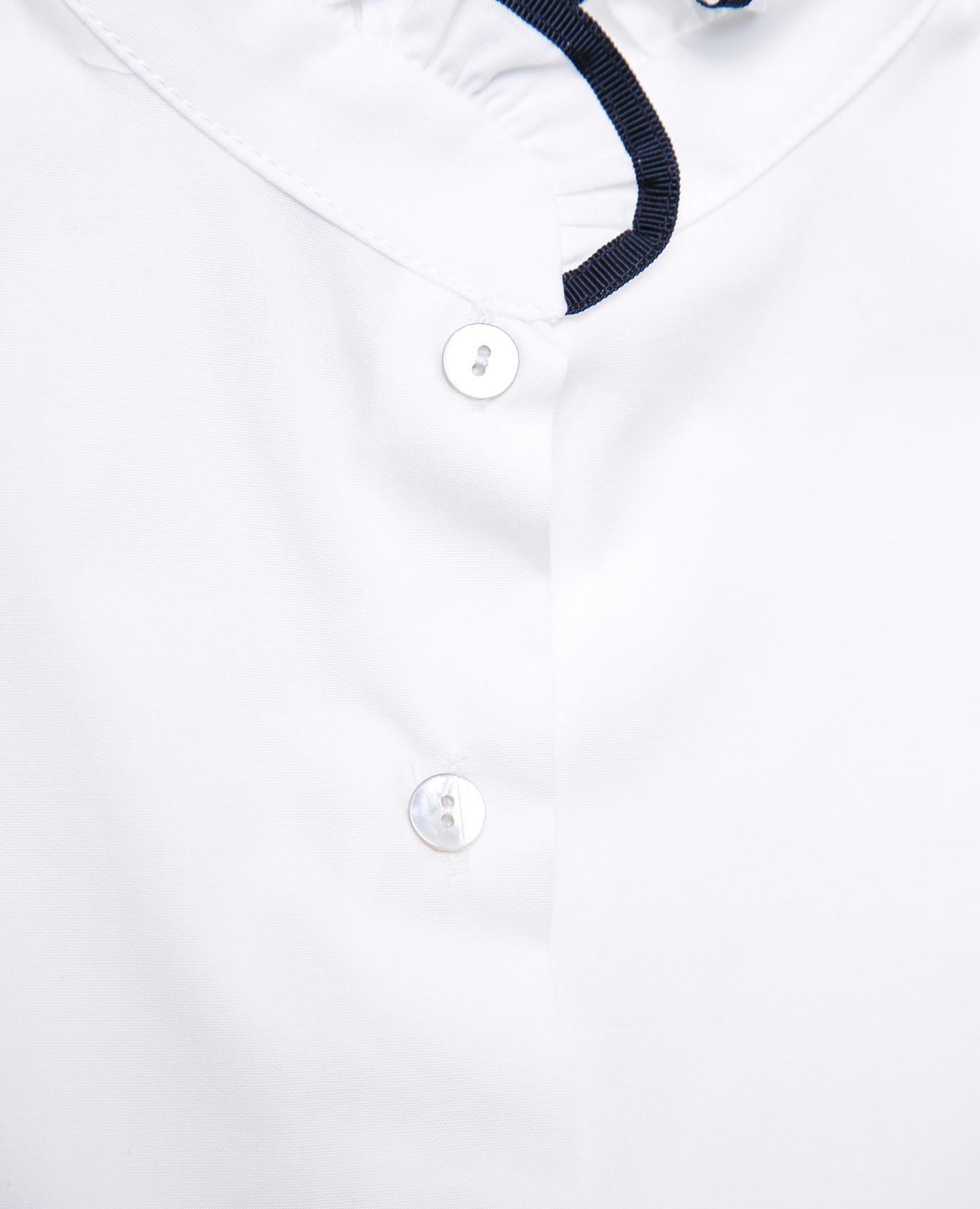 Children's white bib CAF 3
