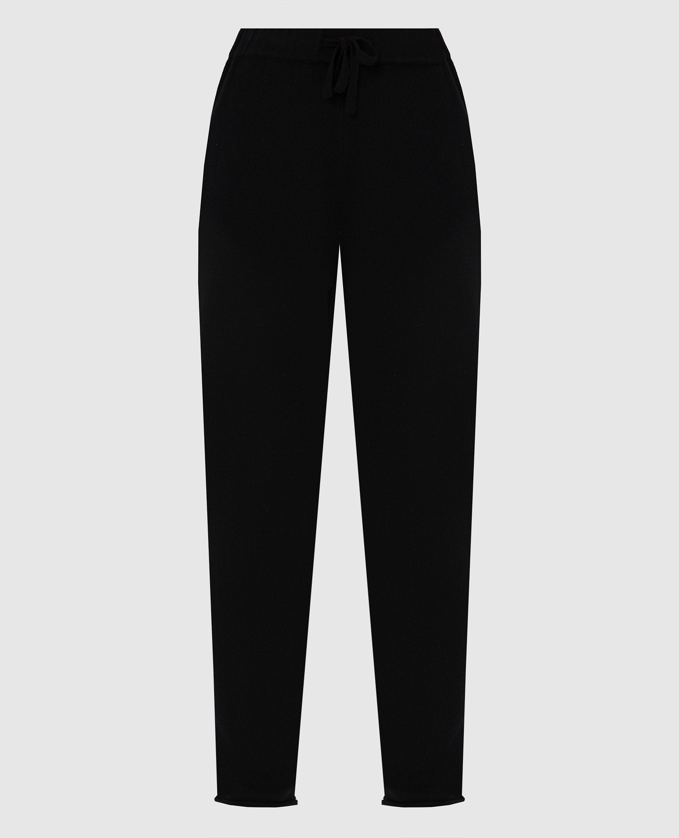 

Black cashmere trousers CO
