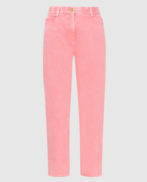 Balmain pink jeans VF15700D090
