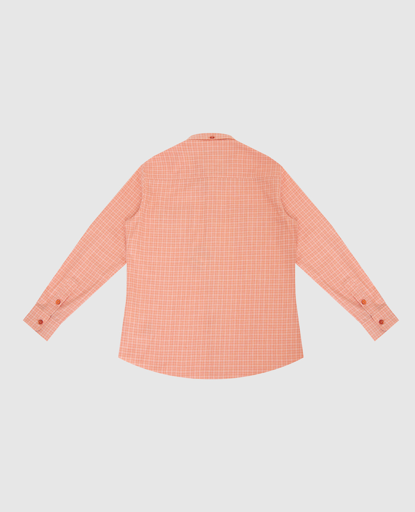 

Children's checkered shirt Stefano Ricci, Orange