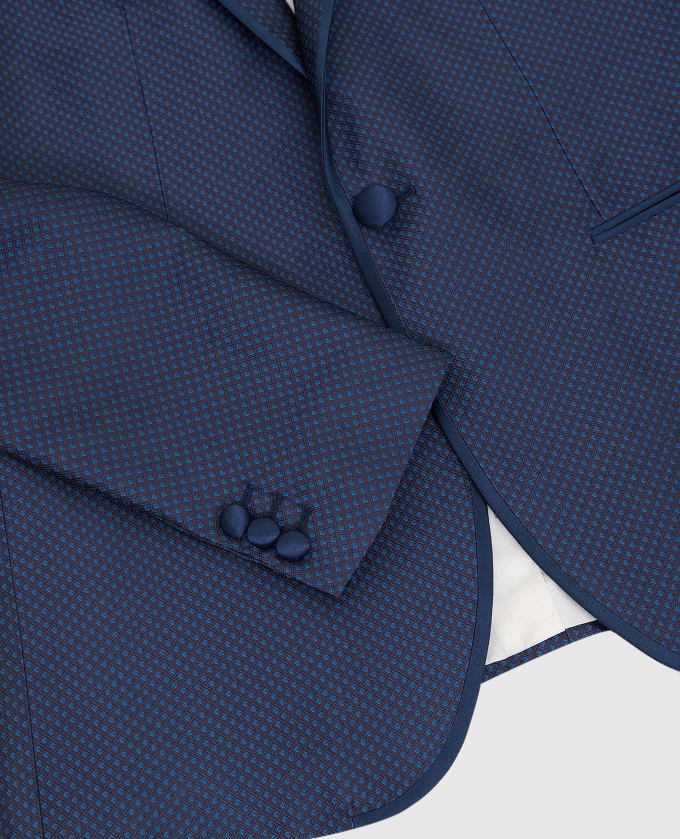 

Children's patterned silk jacket Stefano Ricci, Blue