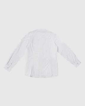 Stefano Ricci Children's light blue striped shirt YC002674L1667
