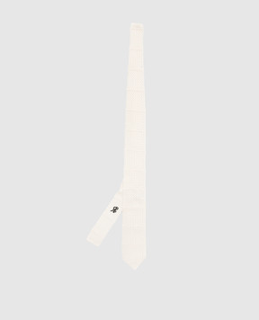 Stefano Ricci Children's light beige silk tie YCRM2600SETA