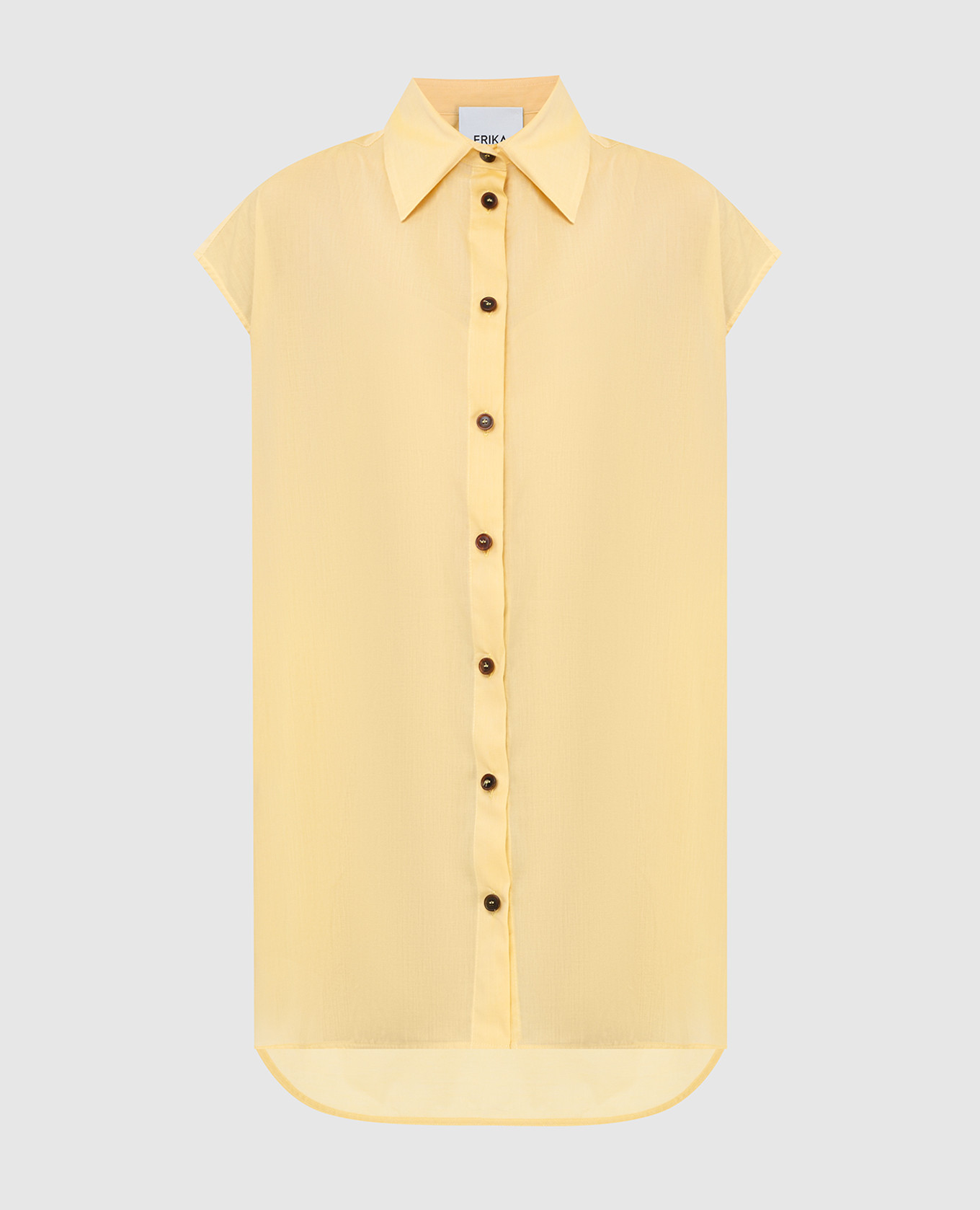 

Sleeveless shirt Erika Cavallini, Yellow