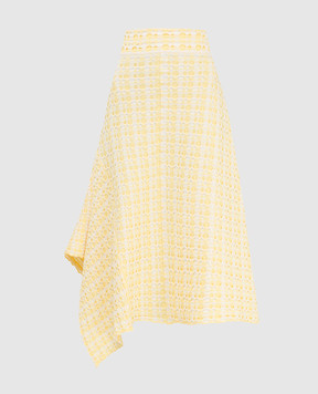 Jil Sander Asymmetric skirt JSWT751326WTY24408