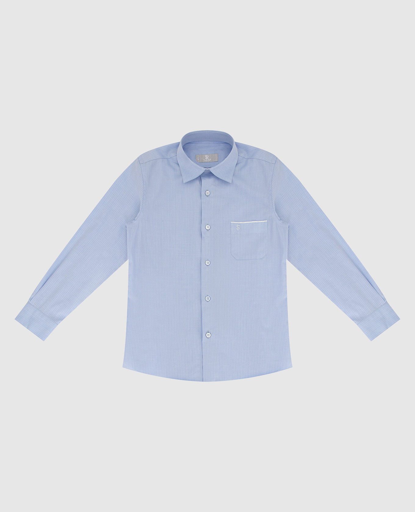 

Children's blue striped shirt Stefano Ricci, Light blue