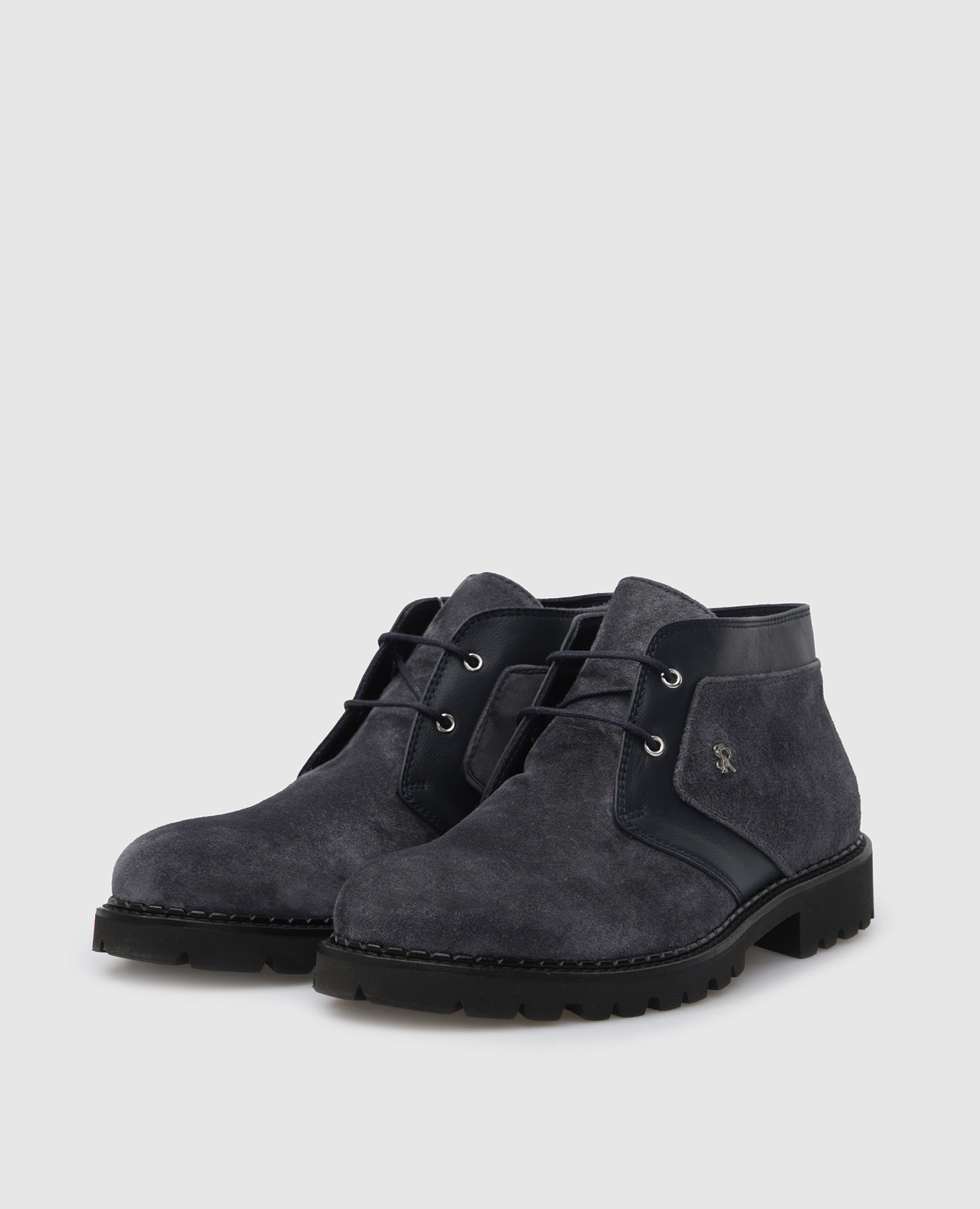 

Baby suede deserts Stefano Ricci, Grey