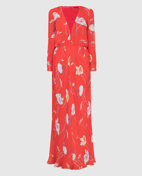 Armani Coral silk dress TAA31T