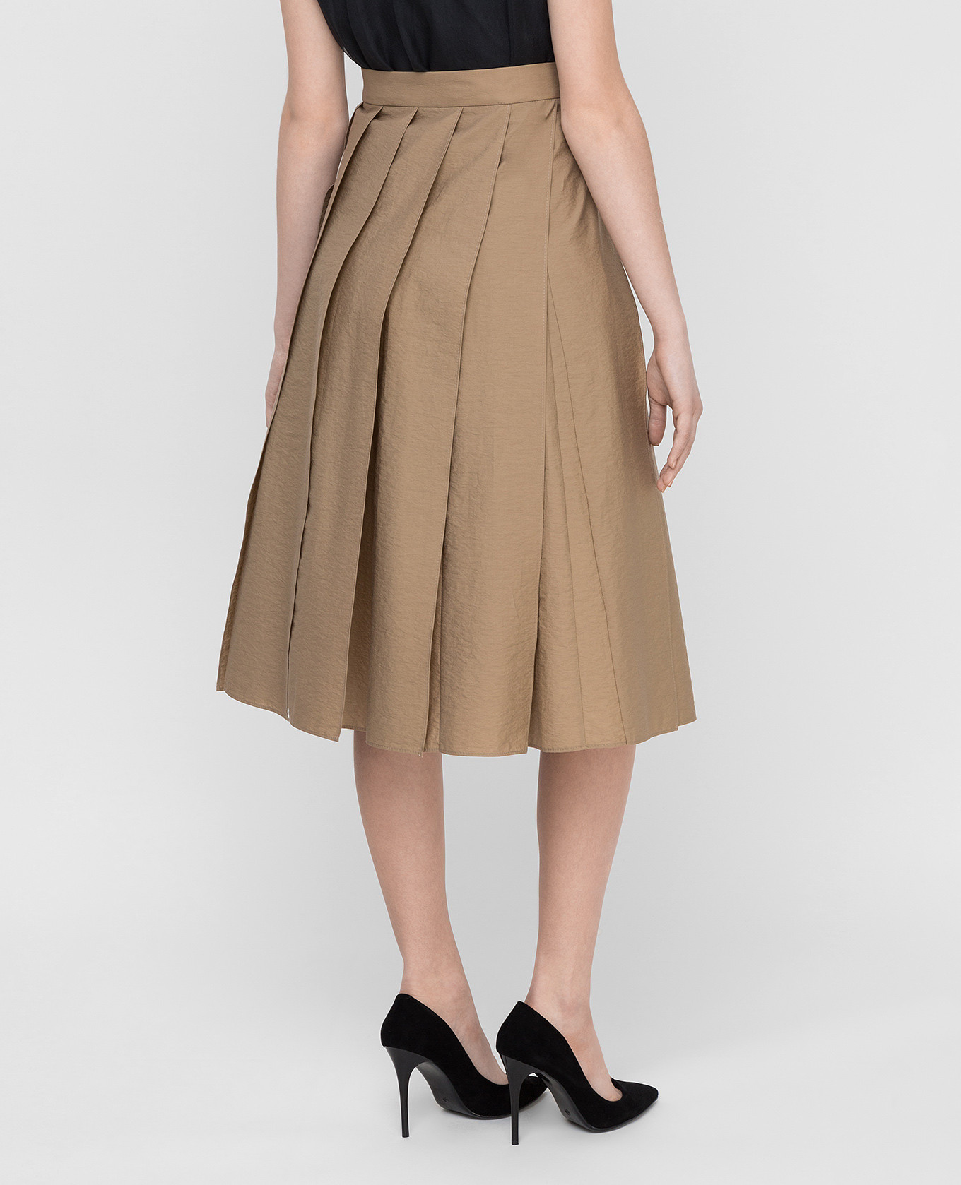 Beige skirt Brunello Cucinelli 4
