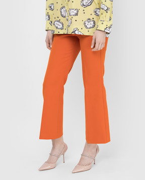 Max Mara Sportmax Orange Palmizi Pants PALMIZI