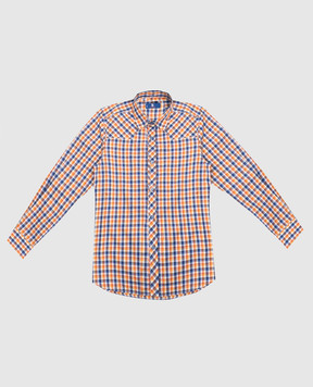 Stefano Ricci Children's checkered shirt YAC6400050LJ1608