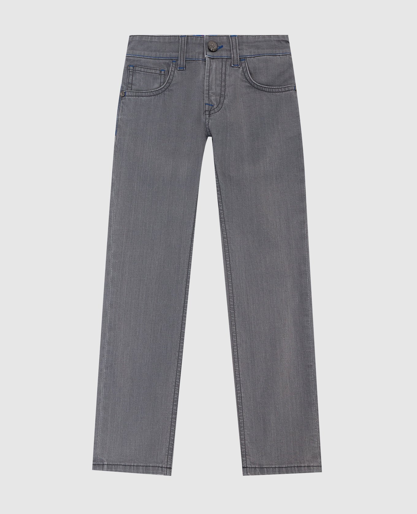 

Children's gray jeans Stefano Ricci, Grey