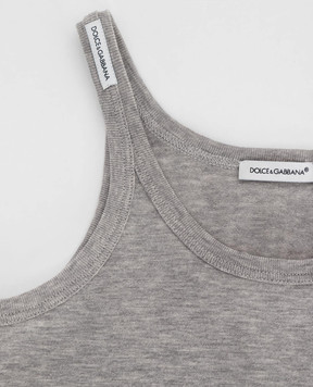 Dolce&Gabbana Gray children's T-shirt set L4J702G7OCU