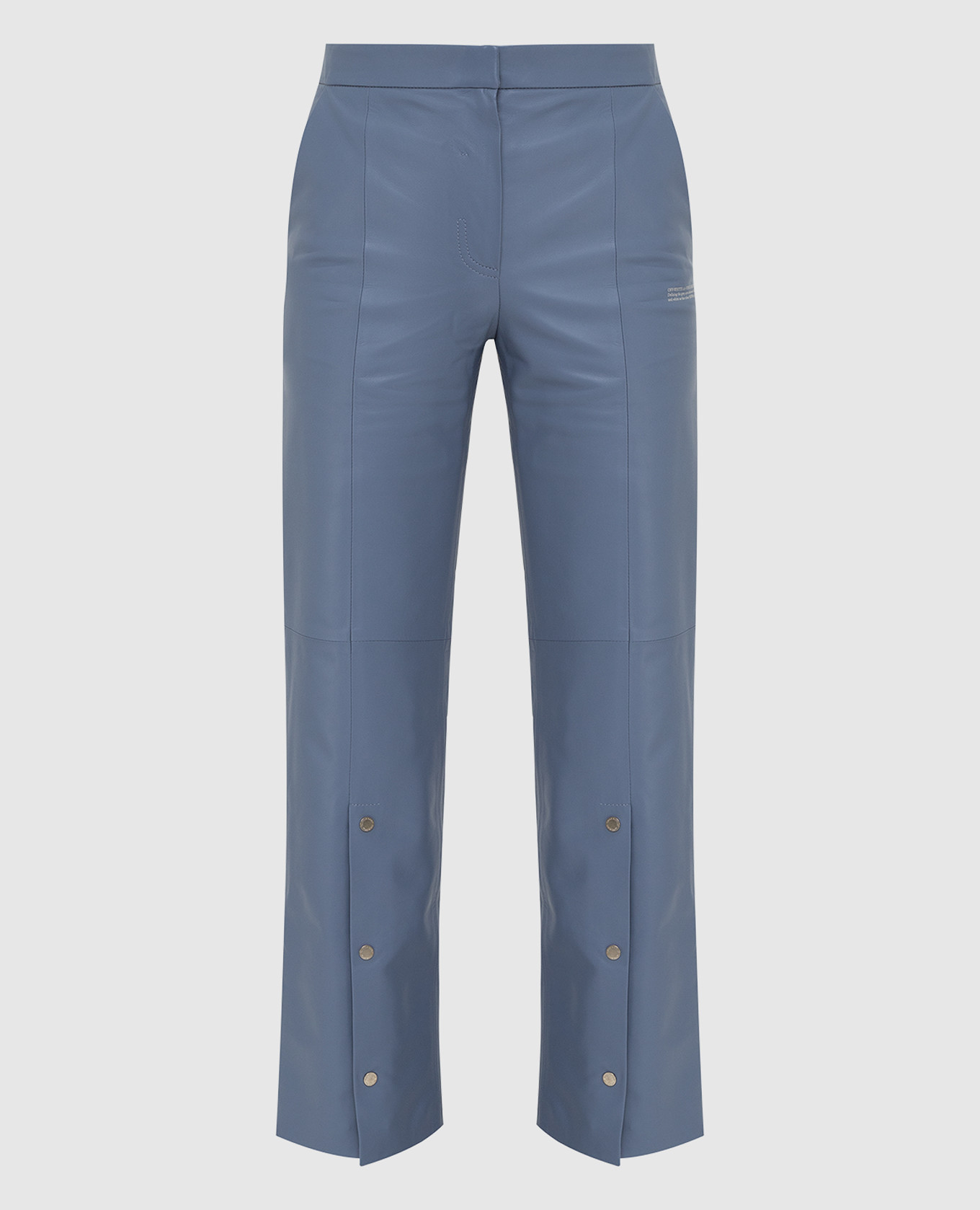 

Leather trousers with slits Off-White, Violet