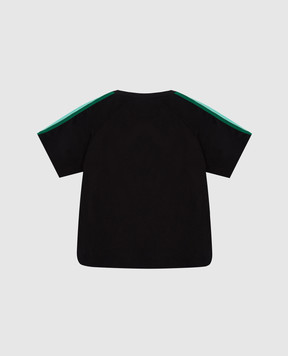 Fendi Children's T-shirt with logo embroidery JUI0157AJ812