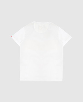 Stefano Ricci Children's white T-shirt with logo YNH0300280TE0001