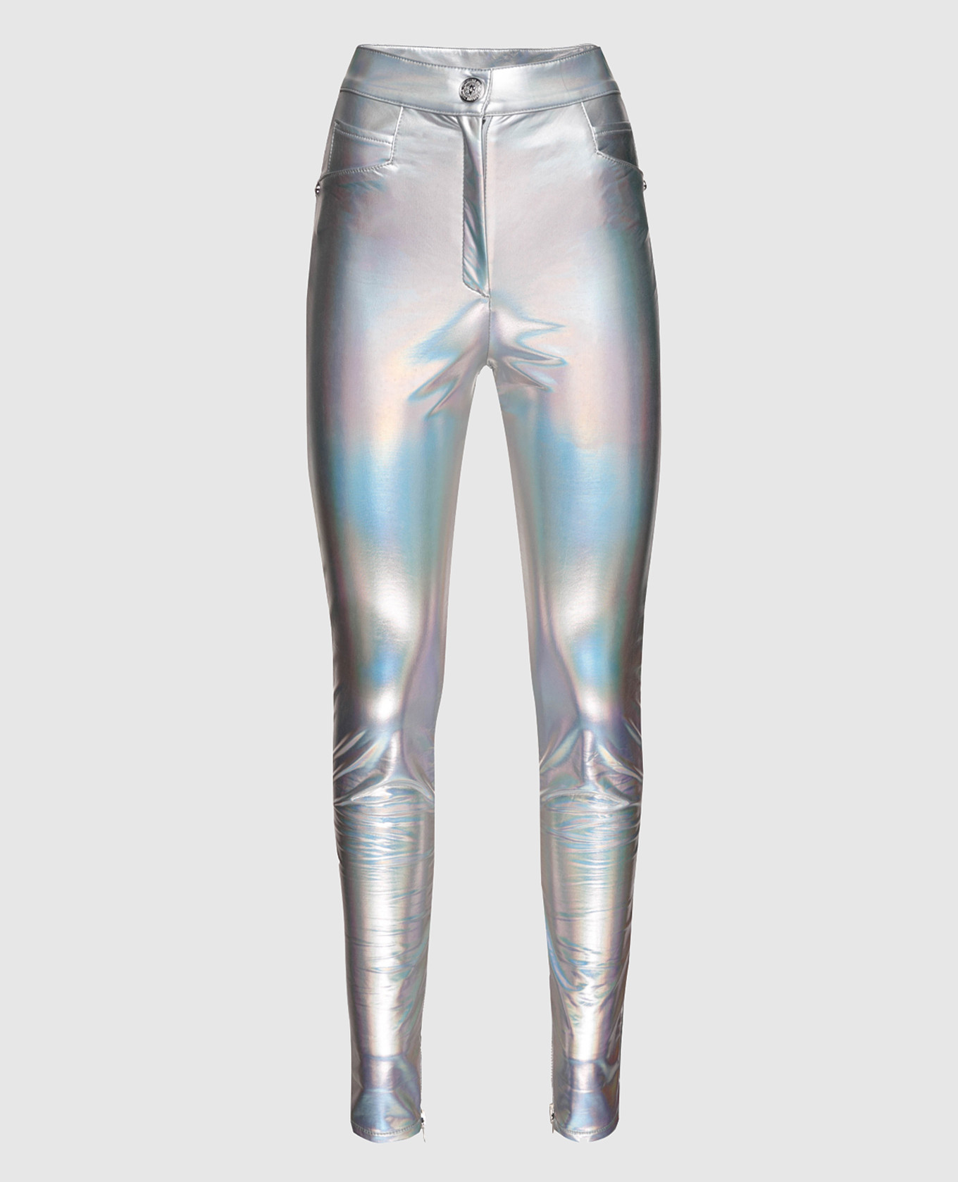 

Silver trousers Balmain