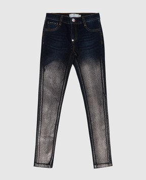 Philipp Plein Children's dark blue jeans GDT0107810