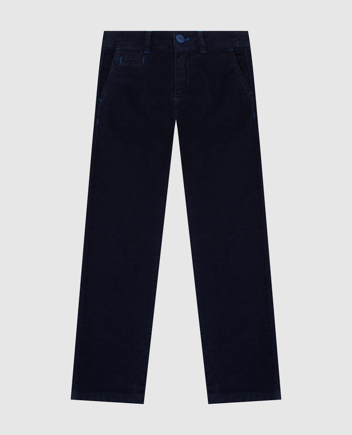 

Children's Navy Blue Corduroy Pants Stefano Ricci