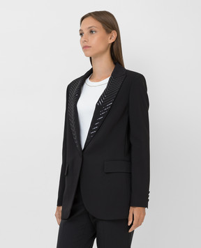 Peserico Graphite jacket with sequins S0185700Q106087