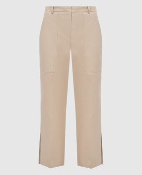 NINA RICCI Beige pants 20ECPA017CO0916