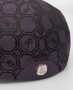 Stefano Ricci Baby cap in logo pattern YVF2019P22000J