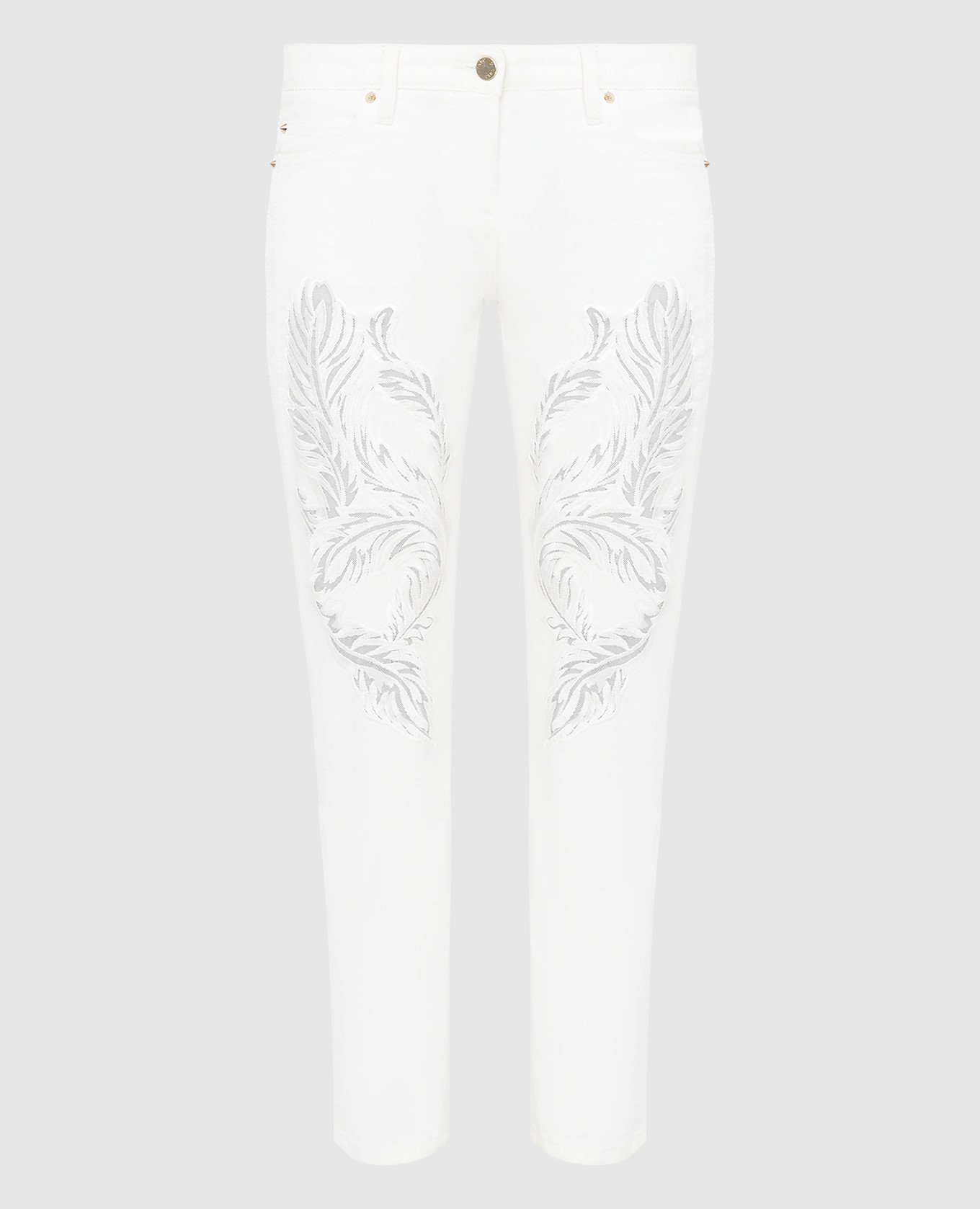 

White jeans Roberto Cavalli