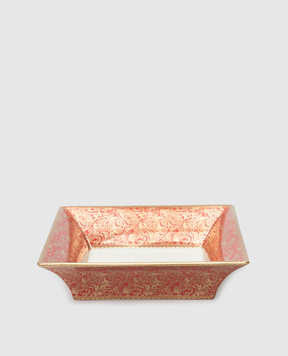 Stefano Ricci Porcelain dish in a paisley pattern OAST24VELIN6