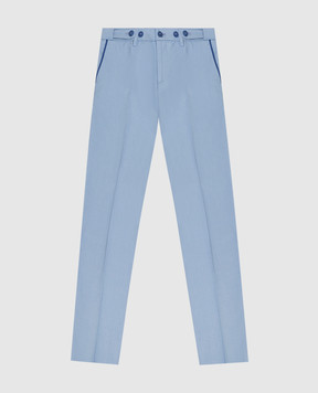 Stefano Ricci Baby blue trousers Y1T0G90T00CT001B