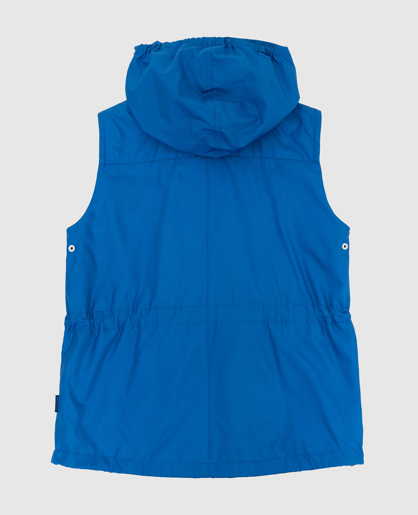 

Children's light blue silk vest with a patch Stefano Ricci